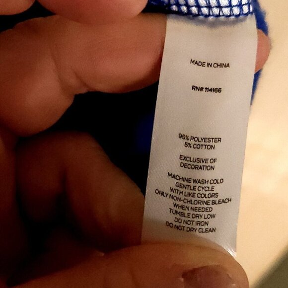 Colosseum New University Of Kansas Blue Grey Heathered Cropped Sweatshirt - Picture 8 of 11